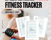 Fitbit Compatible Stats Tracker - Monitor Your Daily and Weekly Progress in Style