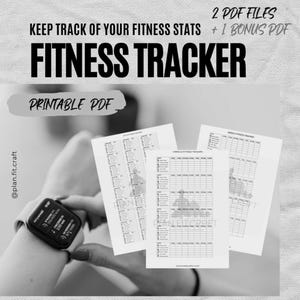 Fitbit Compatible Stats Tracker - Monitor Your Daily and Weekly Progress in Style (Old Version)
