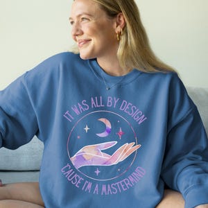 Mastermind Sweatshirt - Midnights Sweatshirt - Swift Inspired Crewneck - Swiftie Gift Idea - Unisex Pullover