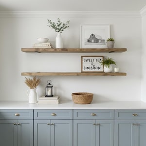 Floating Shelves - Rustic Heavy Duty Shelf
