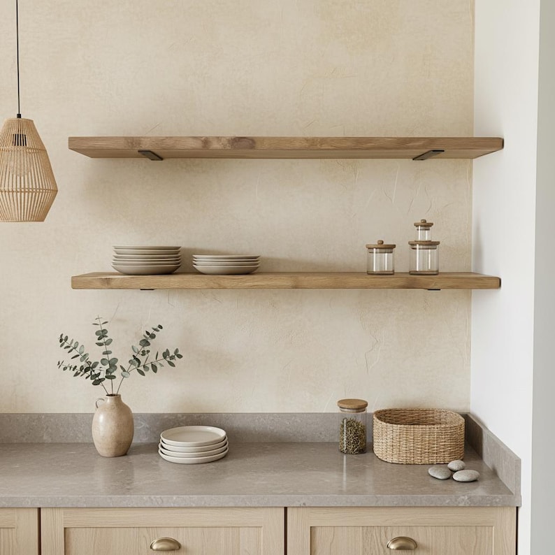 Floating Shelves - Rustic Heavy Duty Shelf