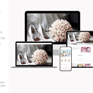 IVY Wordpress website Divi template for events
