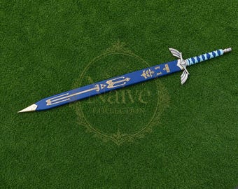 The Master Sword Replica - Legend of Zelda Link Prop - Handmade Stainless Steel Blade