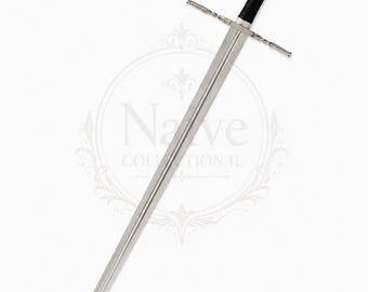 Handcrafted Stainless Steel Display Sword - Renaissance/Viking Style Broadsword