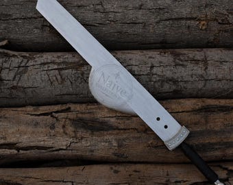 Handmade Buster Sword Replica - Cloud Strife FFVII Inspired - Heavy Duty Stainless Steel Greatsword - Full Size Cosplay Prop