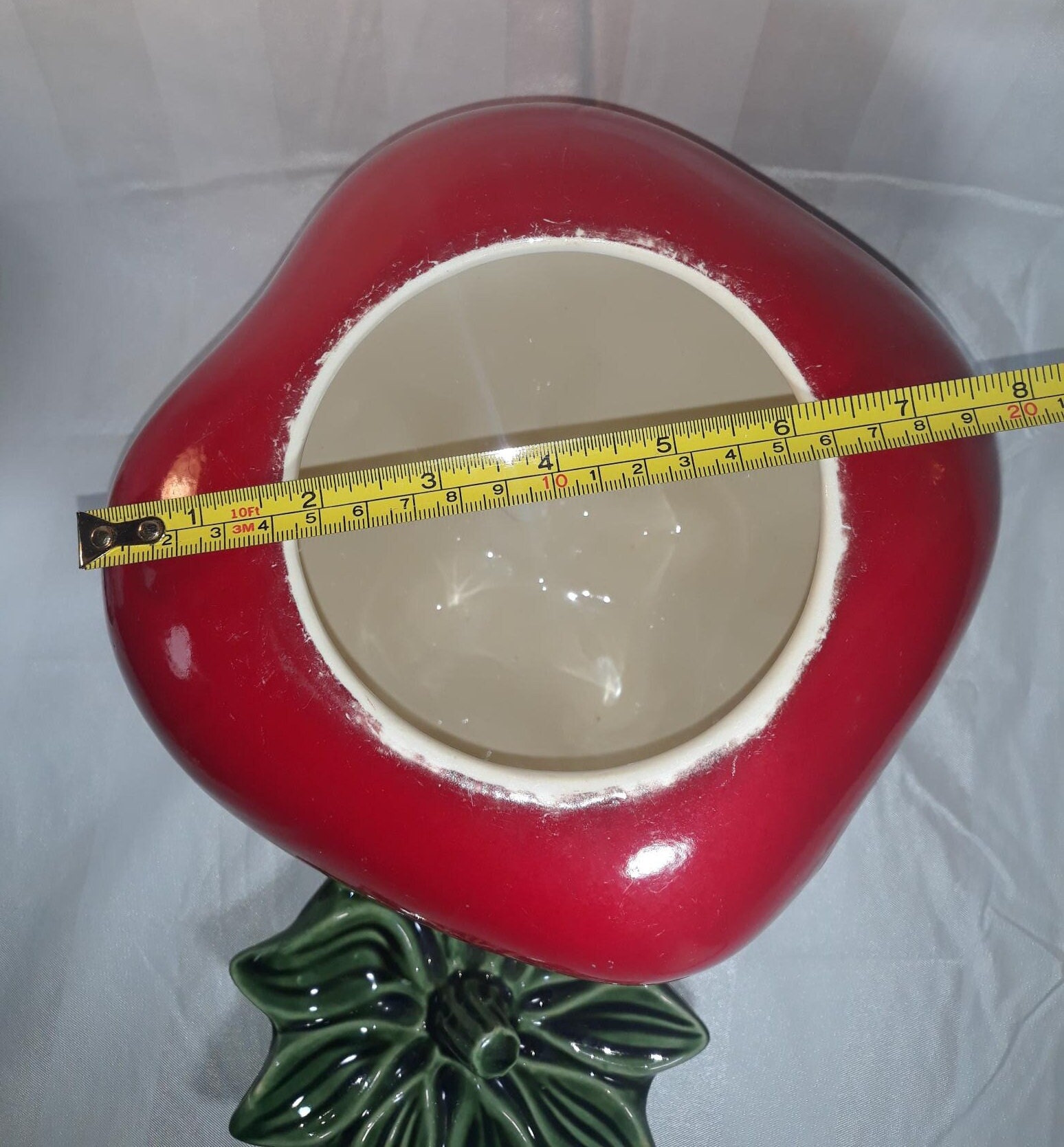 1950's Mccoy Big Red Apple Cookie Jar - Etsy