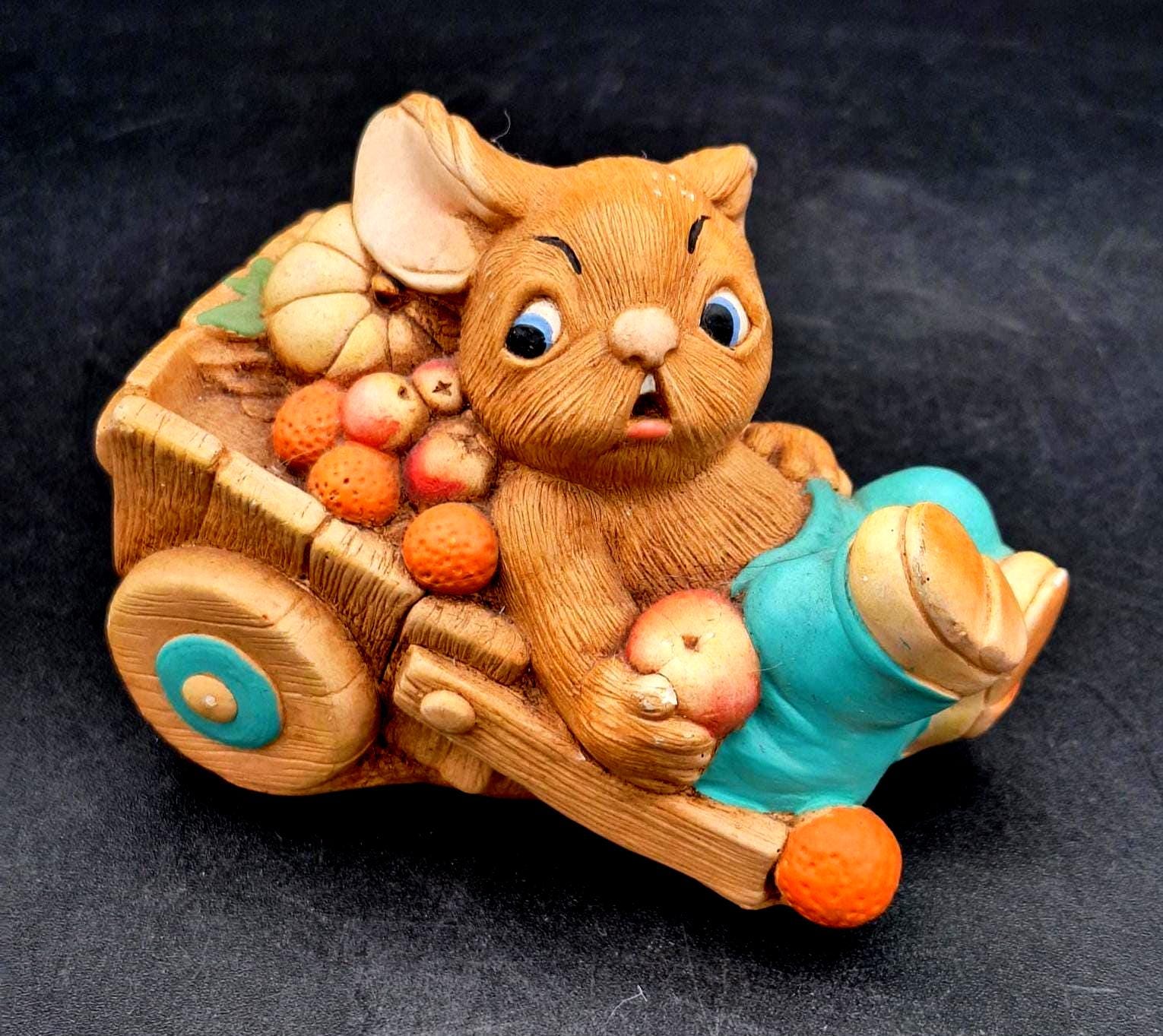 Vintage Pendelfin Studios Barrow Boy Rabbit Figurine Handcrafted Hand ...
