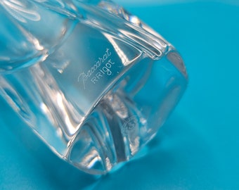 バカラ オセアニー 花瓶 6.5インチ ライトグリーン フラワーフロッグ