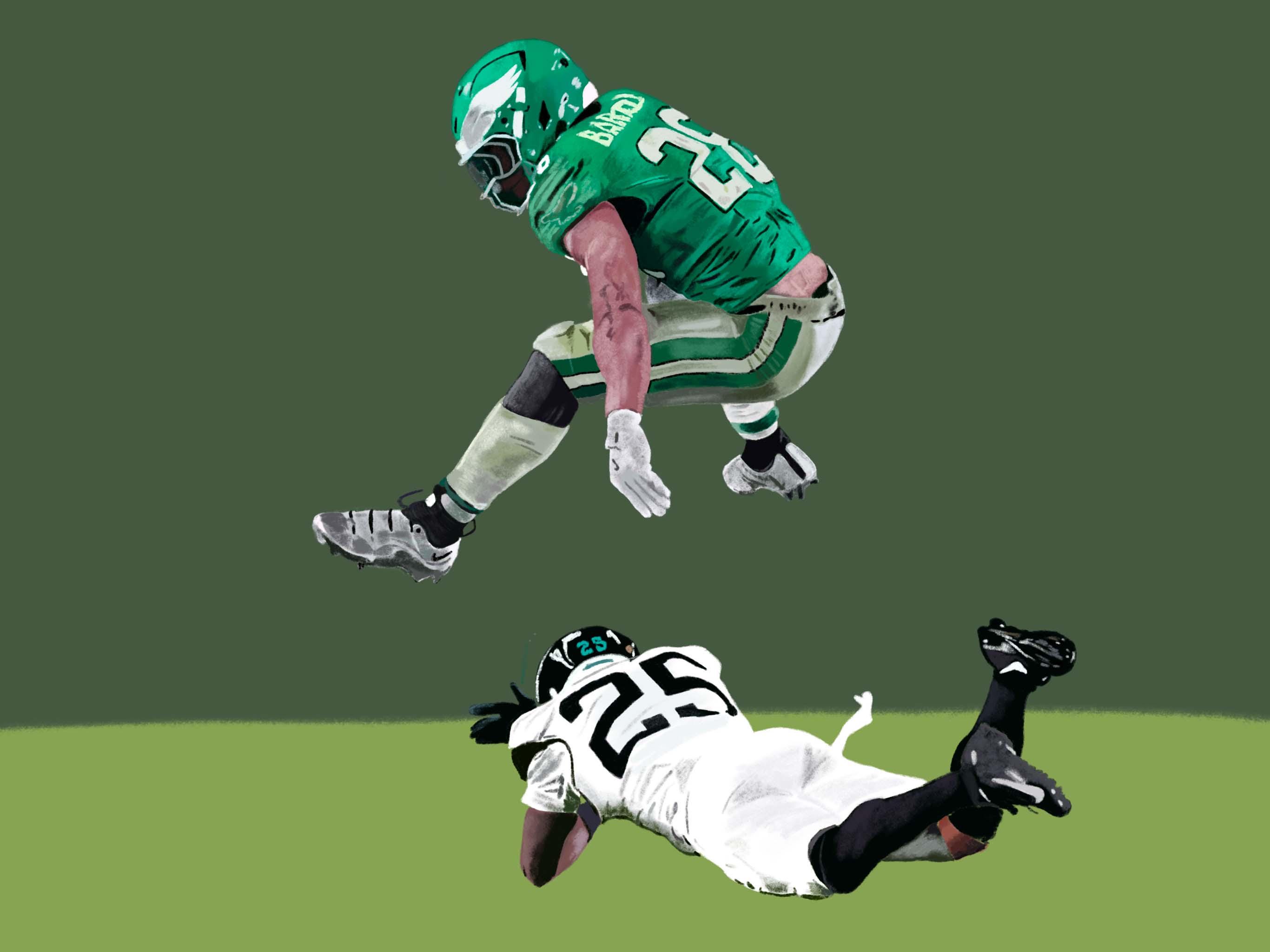 Backwards Saquon Barkley Poster, Wall Art Printable, Digital Download ...