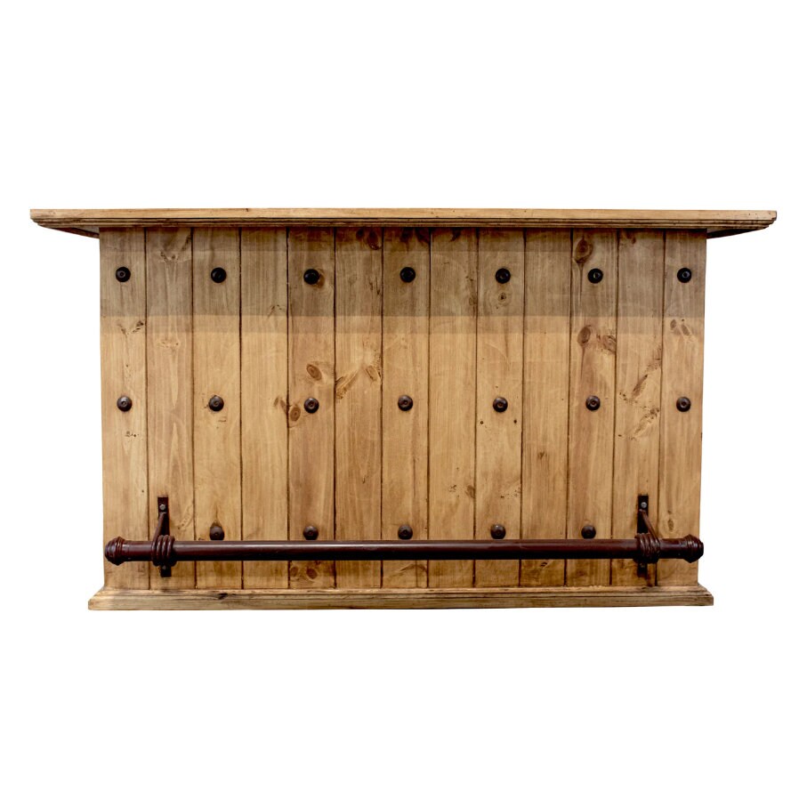 Pine Wood Home Bar Pallet Bars Rustic Counter Bar With Wine Etsy Canada