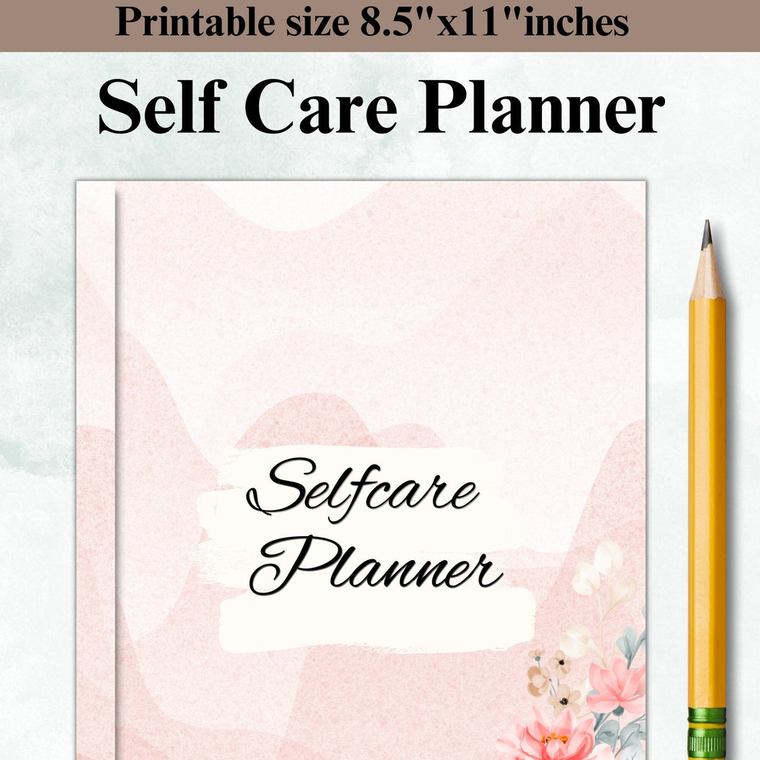 Self Care Planner, Printable Selfcare Planner, Planner, Digital Planner ...