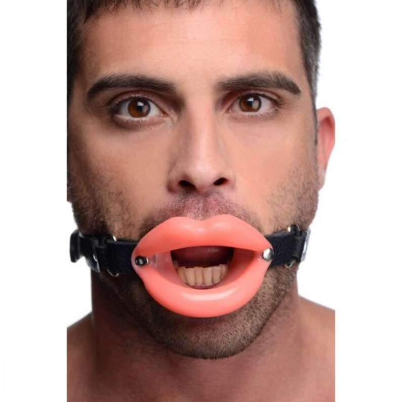 Lip Shape Mouth Gag BDSM Mouth Gag Etsy