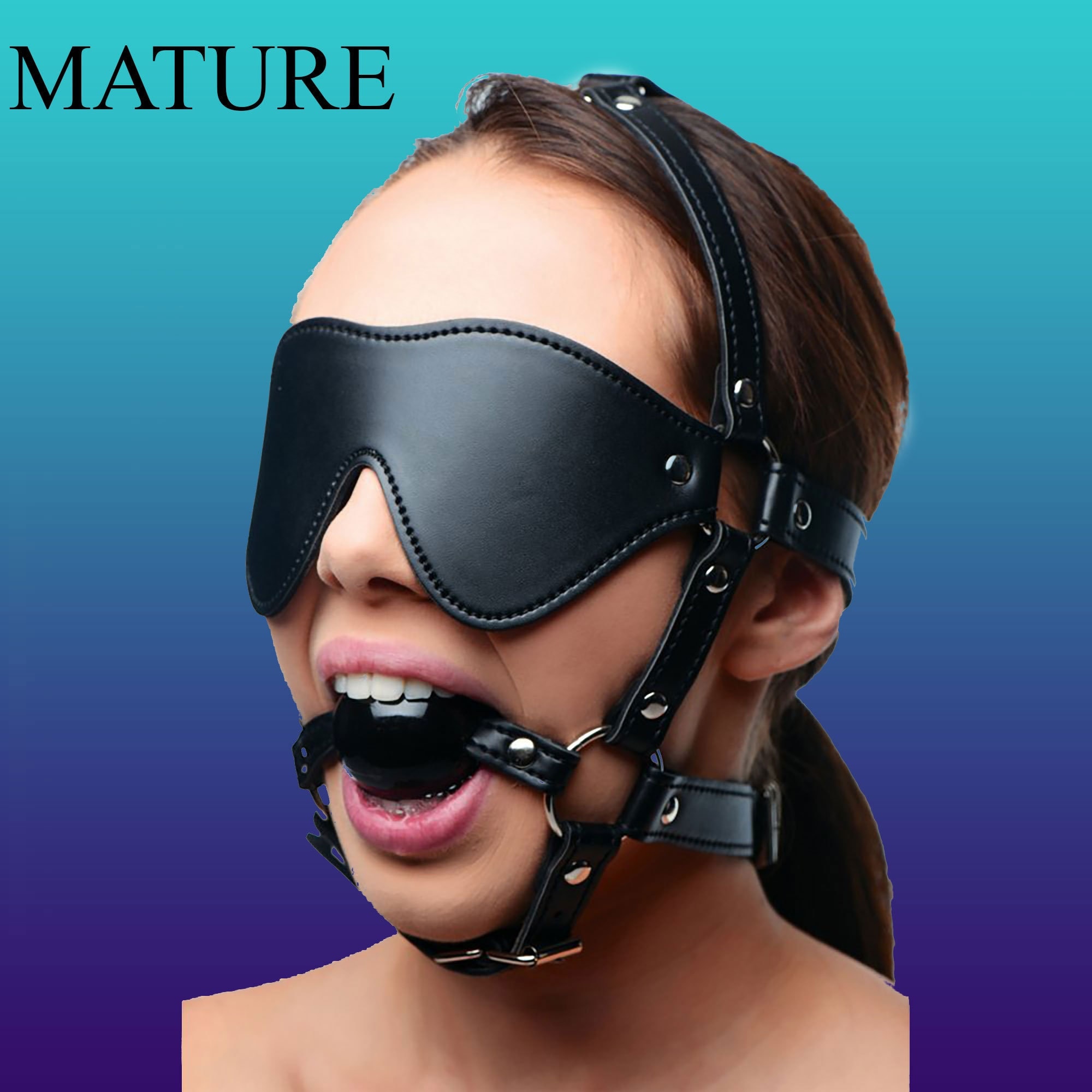 blindfold-harness-with-black-ball-gag-etsy-uk