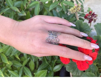 Butterfly Wrap Ring – High Quality Stainless Steel Jewelry for Her