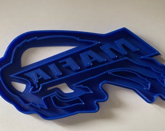 Buffalo Bills Cookie Cutter, Bills Mafia Cookie Cutter