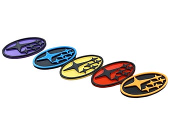 Insignia Subaru de color personalizado: emblema para WRX, STI, Forester y más
