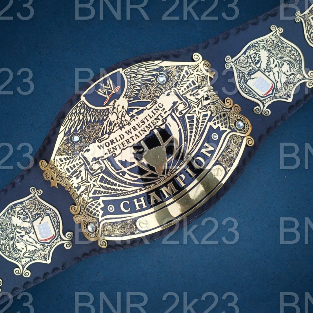 Undisputed Championship Belt Wrestling Belt Replica Title Brass Adult ...