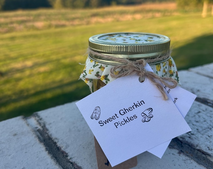 Sweet Gherkin Pickles (1/2 Pint)