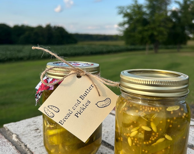 Bread and Butter Pickles (1 Pint)