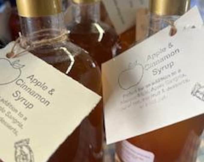 Homemade Apple Cinnamon Syrup (6 ounces)