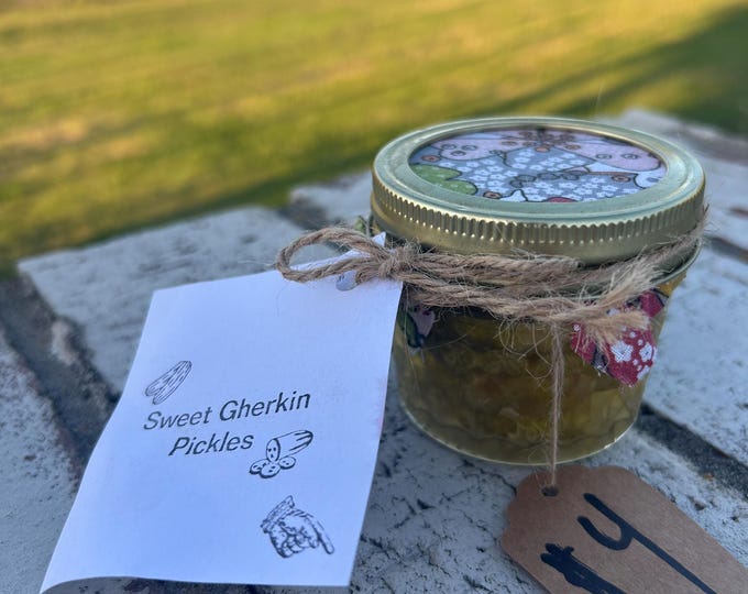 Sweet Gherkin Pickles (4 Ounce)