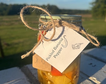 Pickled Banana Peppers (1 Quart)