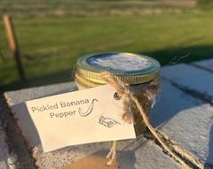 Homemade Pickled Banana Peppers (4 ounce)