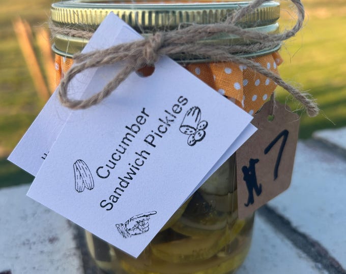 Cucumber Sandwich Pickles (1 Pint)