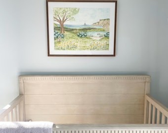 Nursery Wall Art | Coastal Creature Meadow