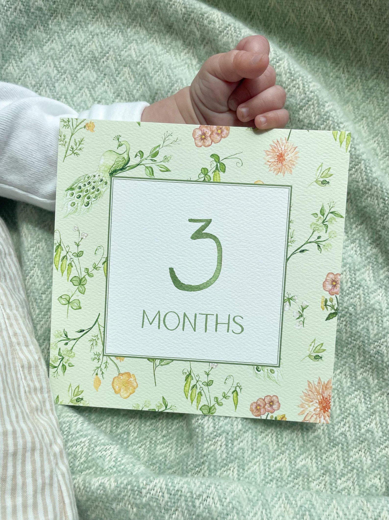 Gender Neutral Baby Milestone Cards - Etsy