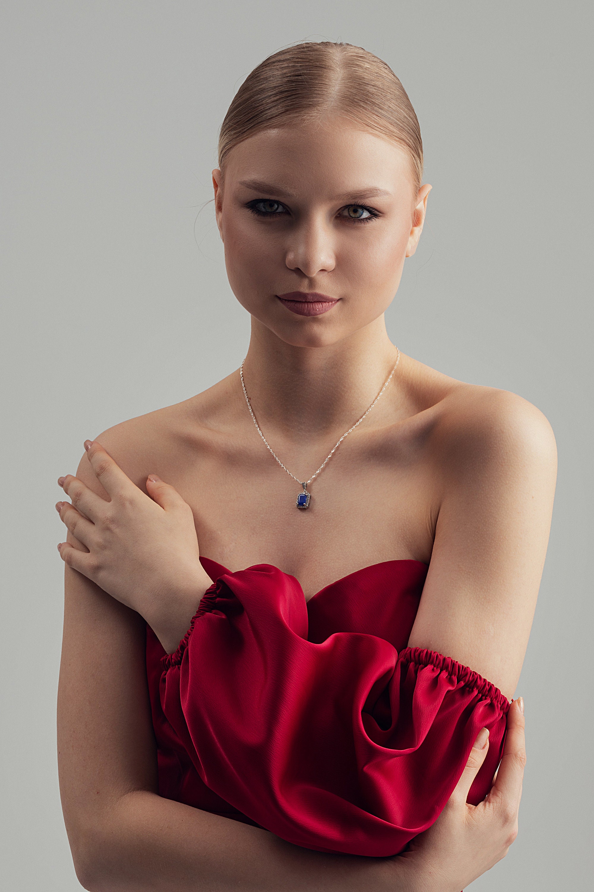 Pure Silver Dainty Chain Necklace Etsy