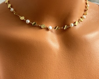 Handmade Bridal Pearl Necklace