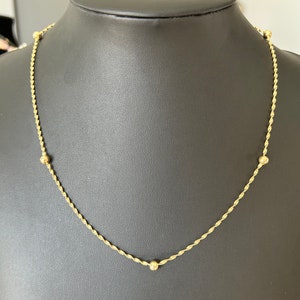 14 karat, gold, Italian fancy necklace