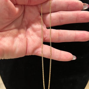 collar de cadena de oro