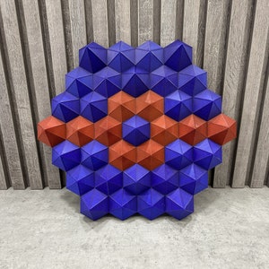 3D Sculpture: Perfect Unity | Wall Decor | Modern Art | Wall Sculpture | 3D Wall Art | Unique Sculpture | 3D Printed