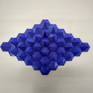 Sea Blue Wave | 3D Wall Sculpture