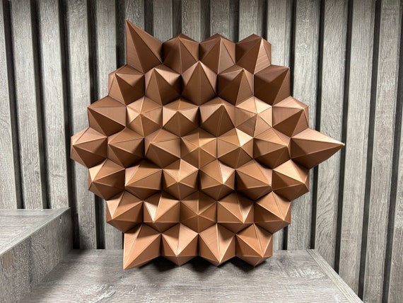 Hexagon 3d Wall Sculpture - Etsy