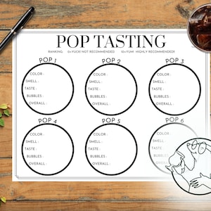Soda, Coke, and pop tasting perfect for summer activities with kids!  Taste six different beverages and have them rank each one.