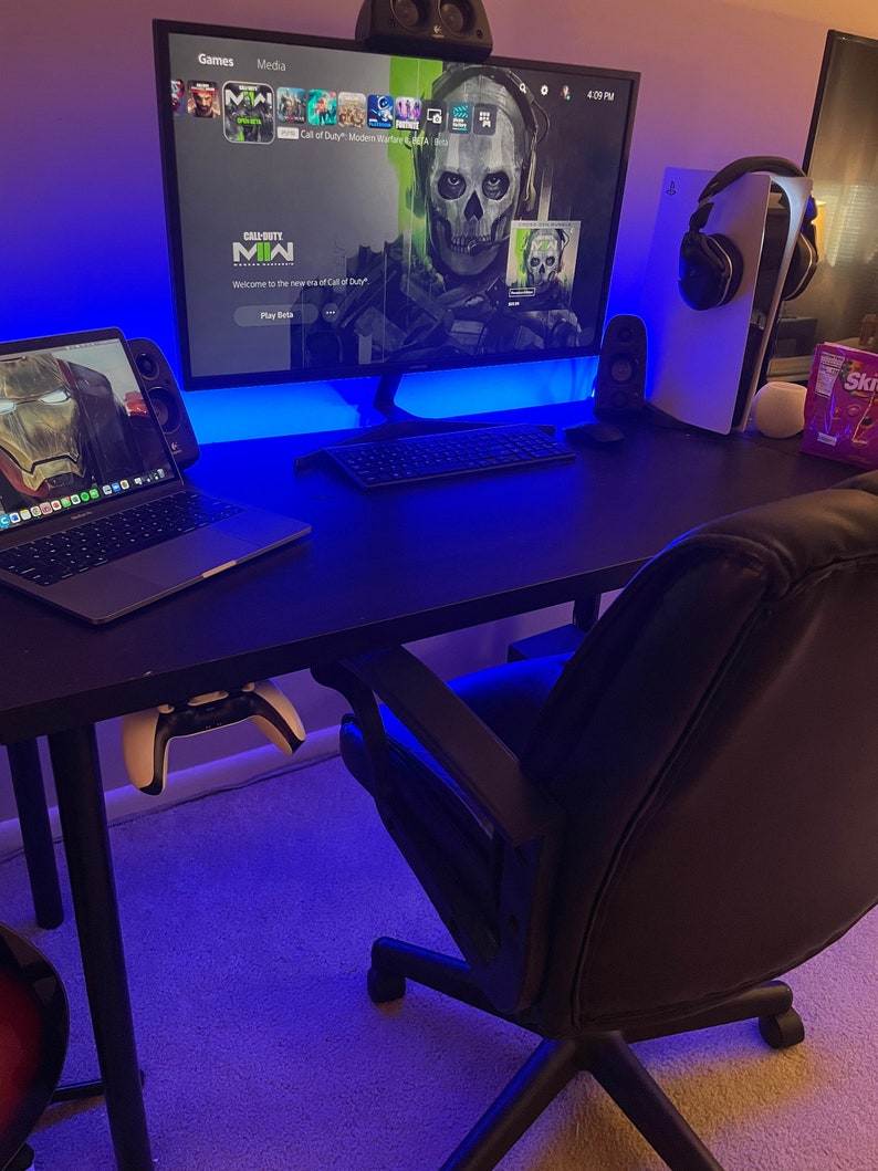 PS5/PS4 Under the Desk Controller Mount Etsy