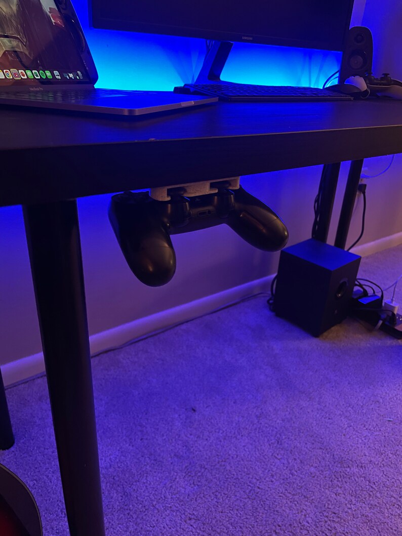 PS5/PS4 Under the Desk Controller Mount Etsy