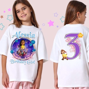Asha Princess Birthday Shirt, Wish Family Shirt , Asha Wish Shirt, Asha Princess Birthday Shirt, Family Matching Shirt Personalized shirt
