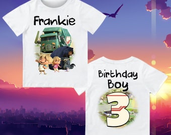 Trash Truck show shirt Trash Truck Boy, Trash Truck Gift,Birthday Boy Girl,Trash Truck Tee,Trash Truck Hank Personalized birthday theme