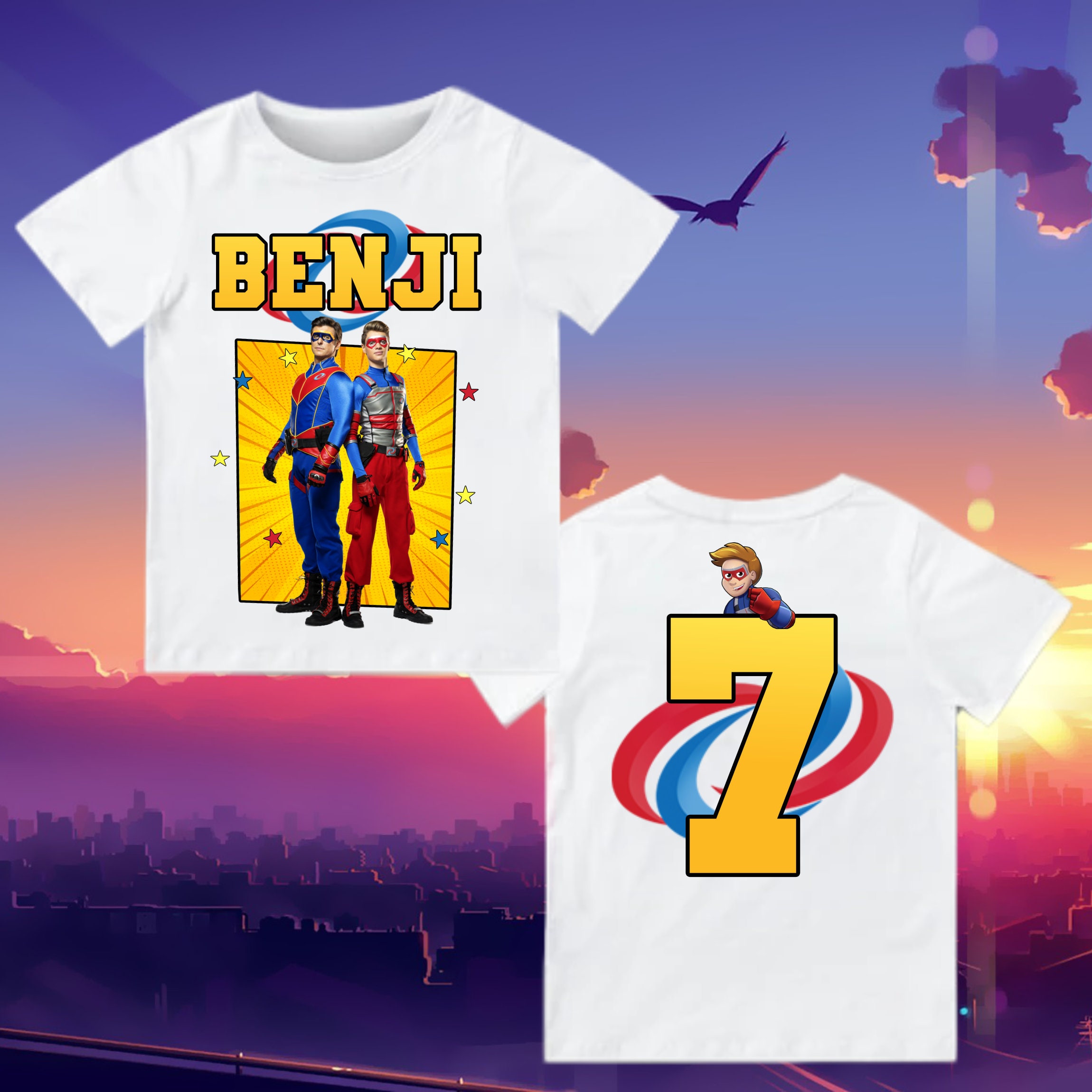 Camiseta inspirada en Henry Danger camiseta personalizada de cumpleanos de Henry Danger para la familia camiseta personalizada de raglan para ninos con tematica de fiesta de Henry Danger Etsy Espana