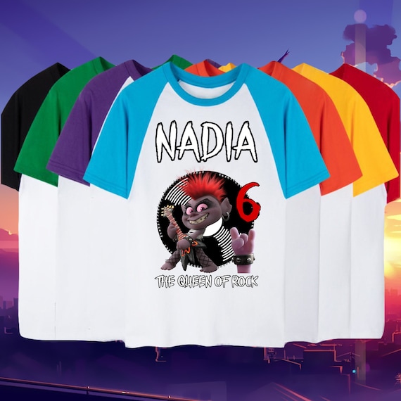 Personalized Troll Queen Barb Shirt: Custom Birthday Gift