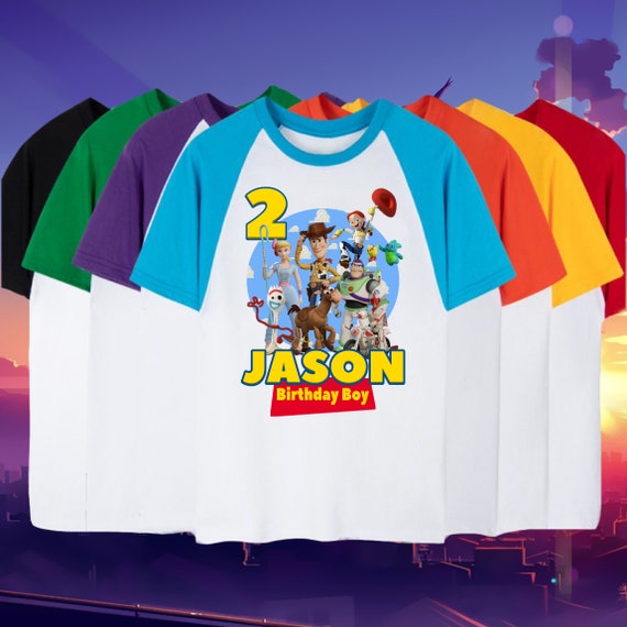 Personalized Shirts Toy Story Birthday Shirts Disney Pixar Toy