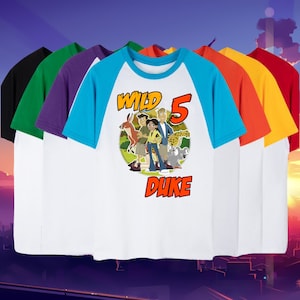 Wild Friends Birthday TShirt, Kratts theme Party, Wild Personalized shirt for kids, Gift Birthday Shirt, family tees Wild theme