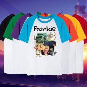 Trash Truck Birthday Shirt/Personalized Trash Truck Birthday Shirt/Trash Truck Family Shirt Birthday Boy Girl Trash Truck show Unisex
