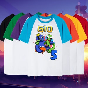 Blue Dog Birthday boy shirt, Dog Clues family shirt , Front & back, Blue dog theme party shirt, Clues personalized shirt, name and age