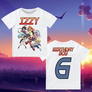 Custom Bakgan Birthday T Shirt, Bakugan Birthday Party theme new, Raglan short, 3/4, long sleeve, Unisex Name and age Kids, Family Matching