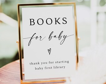 Libros minimalistas impresos y enviados de 8 x 10 pulgadas para baby shower, baby shower bohemio, baby shower, entrega de libros, género neutro.